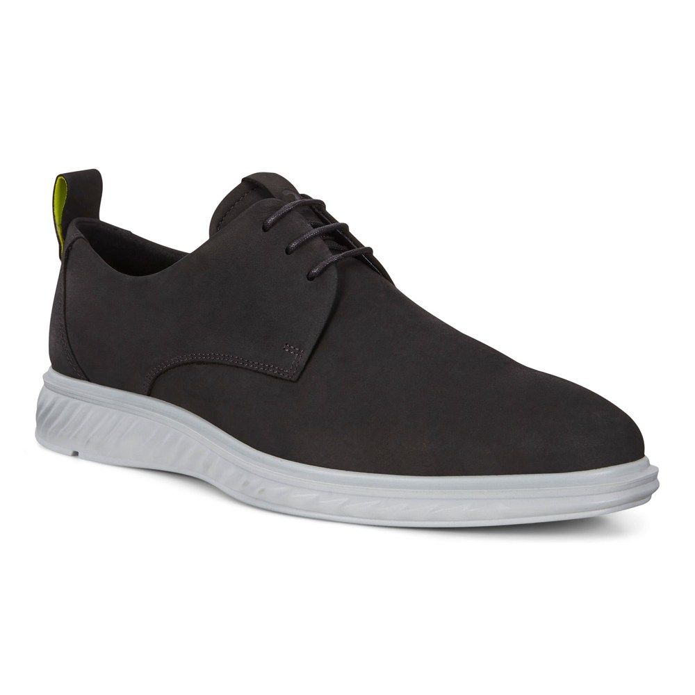 Zapatos Derby Hombre - ECCO St.1 Hybrid Lites - Negros - RWA483917